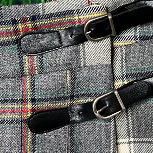 Hudson Bay co Scottish tartan KILT women’s pleated short fully lined - Picture 3 of 14